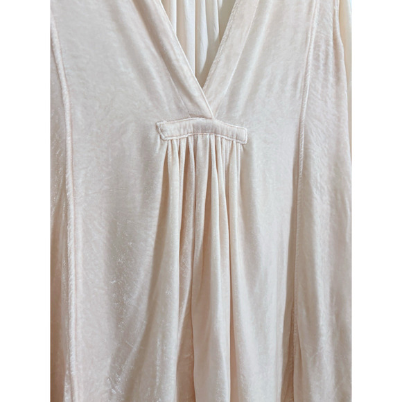 NEW Free People X CP Shades Jacey Velvet Mini Tunic Dress Silk Blend Pink S - Picture 8 of 14